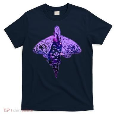 Mystical Gothic Moth Girl T-Shirt