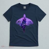 Mystical Gothic Moth Girl T-Shirt thumb 5