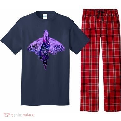 Mystical Gothic Moth Girl Pajama Set