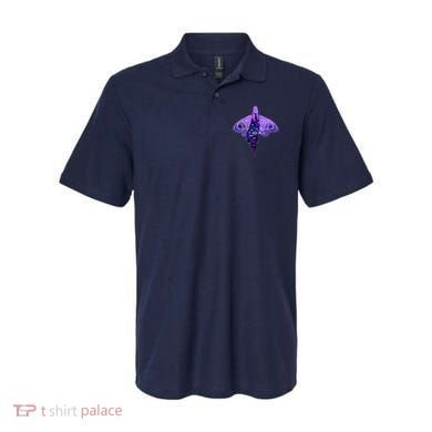 Mystical Gothic Moth Girl Polo