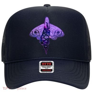 Mystical Gothic Moth Girl Hat