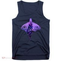 Mystical Gothic Moth Girl Tank Top thumb 0