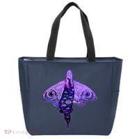 Mystical Gothic Moth Girl Tote Bag thumb 0