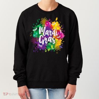 Mardi Gras, Funny Mardi Gras Women's Sweatshirt