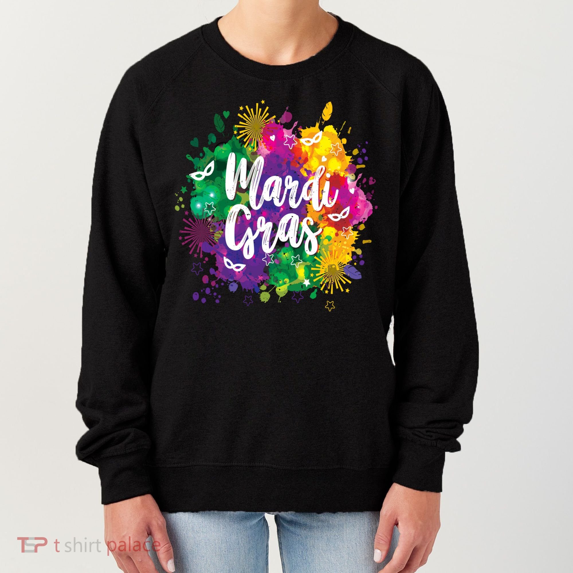 Mardi Gras, Funny Mardi Gras Women's Sweatshirt