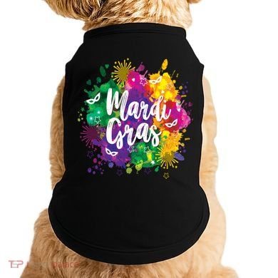 Mardi Gras, Funny Mardi Gras Doggie Tank
