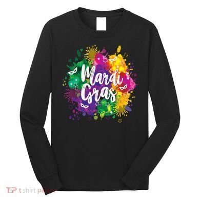 Mardi Gras, Funny Mardi Gras Long Sleeve Shirt