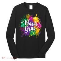Mardi Gras, Funny Mardi Gras Long Sleeve Shirt thumb 0