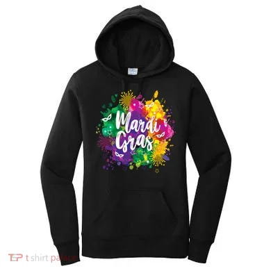 Mardi Gras, Funny Mardi Gras Women's Hoodie