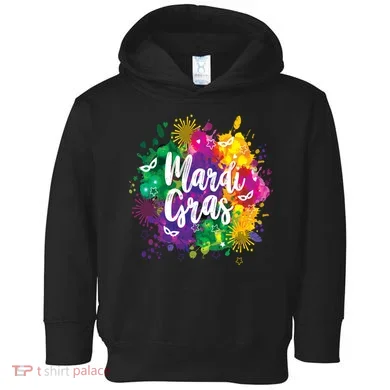 Mardi Gras, Funny Mardi Gras Toddler Hoodie