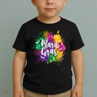 Mardi Gras, Funny Mardi Gras Toddler T-Shirt thumb 2