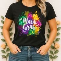 Mardi Gras, Funny Mardi Gras Women's T-Shirt thumb 2