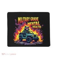Military Grade Mental Health Warrior Military Veterans Mousepad thumb 0