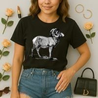 Mountain Goat Mountain Sheep Comfort Colors Boxy T-Shirt thumb 2