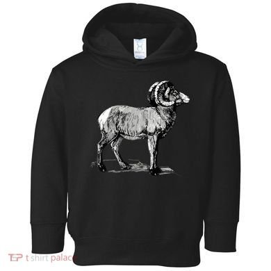 Mountain Goat Mountain Sheep Toddler Hoodie