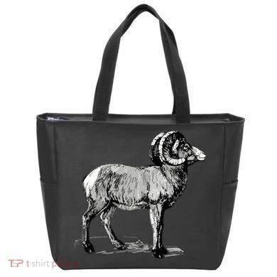 Mountain Goat Mountain Sheep Tote Bag