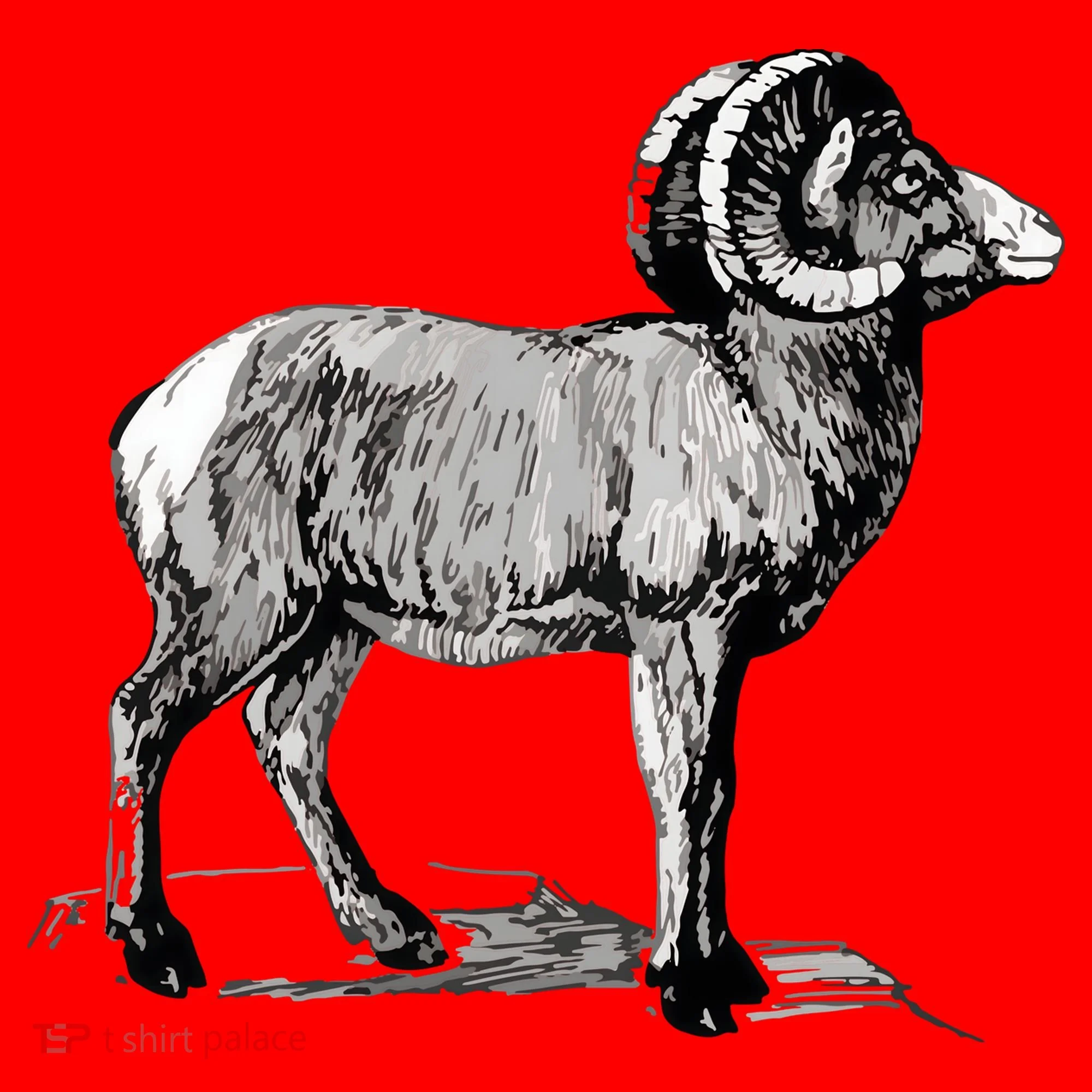 Mountain Goat Mountain Sheep Santa Hat
