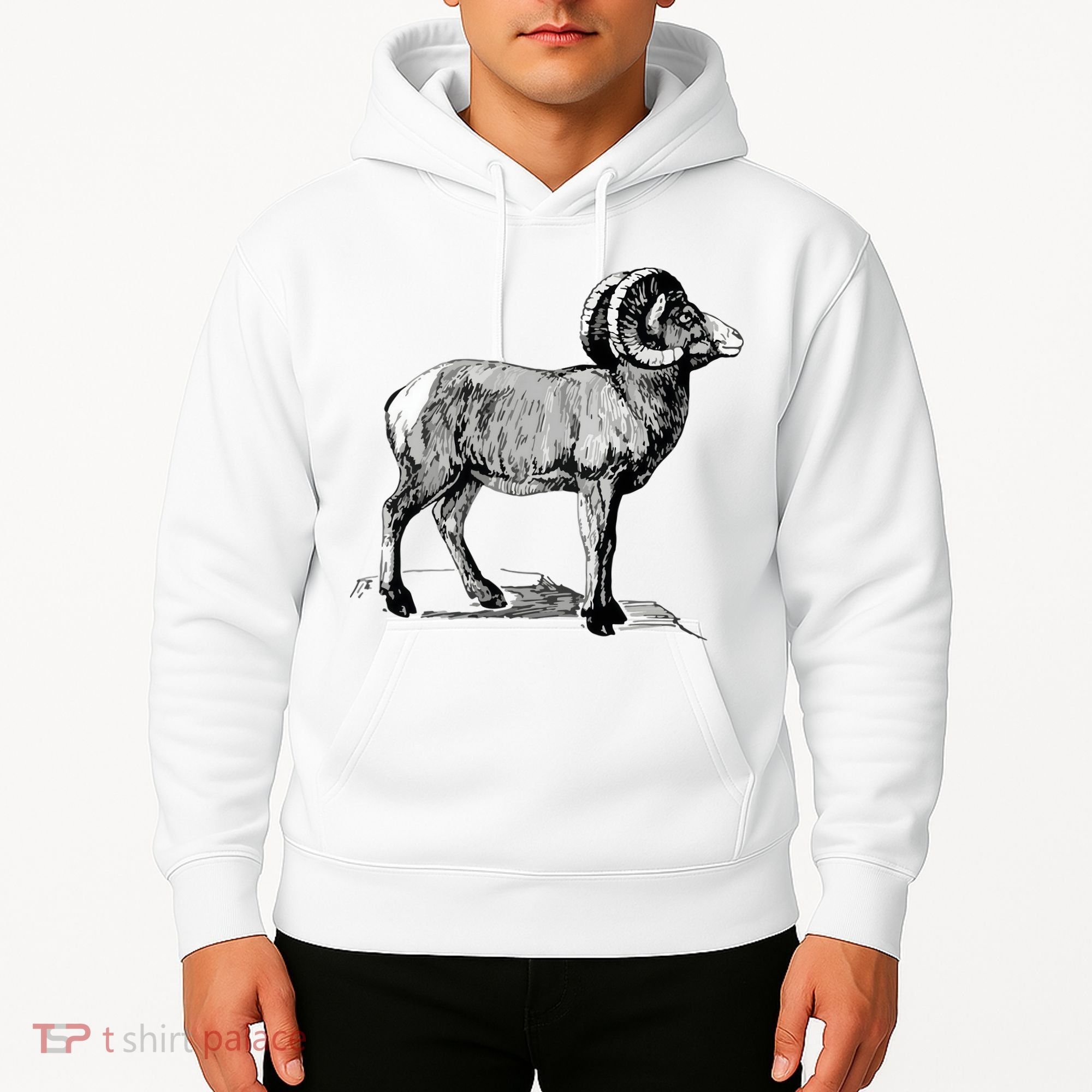 Mountain Goat Mountain Sheep Hoodie