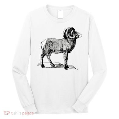 Mountain Goat Mountain Sheep Long Sleeve Shirt