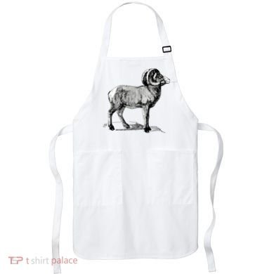 Mountain Goat Mountain Sheep Apron