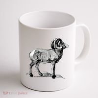Mountain Goat Mountain Sheep Coffee Mug thumb 1