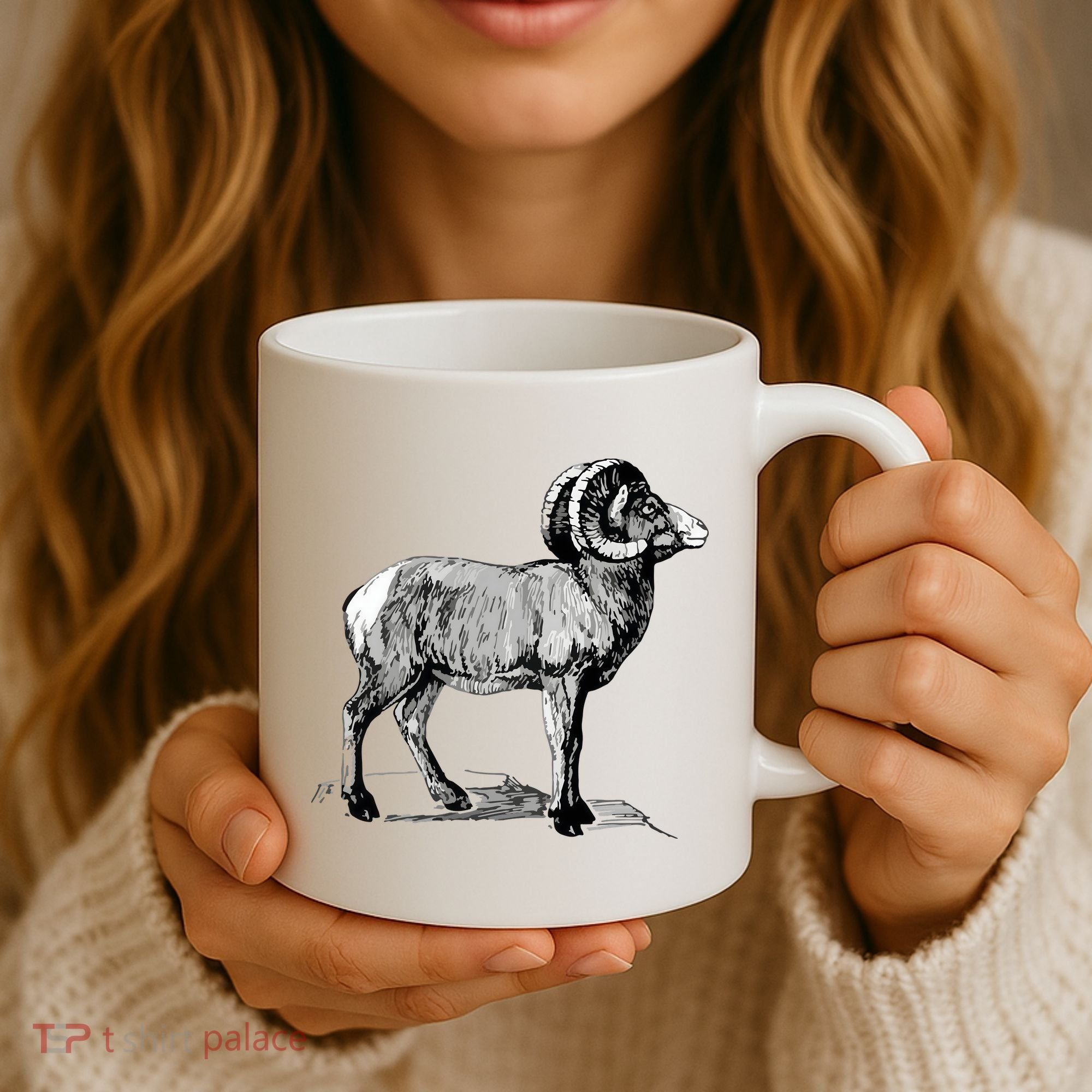 Mountain Goat Mountain Sheep Coffee Mug