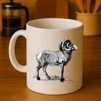 Mountain Goat Mountain Sheep Coffee Mug thumb 4