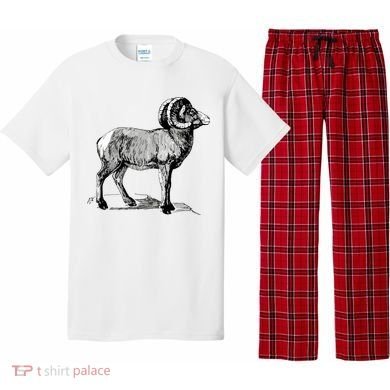 Mountain Goat Mountain Sheep Pajama Set
