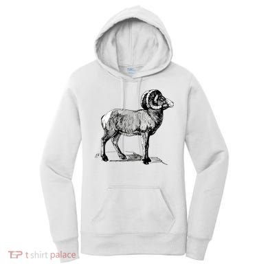 Mountain Goat Mountain Sheep Women's Hoodie