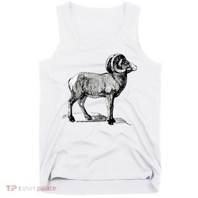 Mountain Goat Mountain Sheep Tank Top