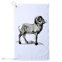 Mountain Goat Mountain Sheep Golf Towel thumb 0