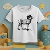 Mountain Goat Mountain Sheep Toddler T-Shirt thumb 3