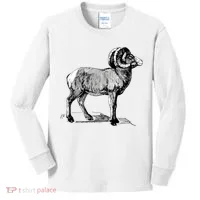 Mountain Goat Mountain Sheep Kids Long Sleeve Shirt thumb 0