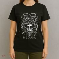 Medusa Greek Mythology Goddess With Snake Hair T-Shirt thumb 4