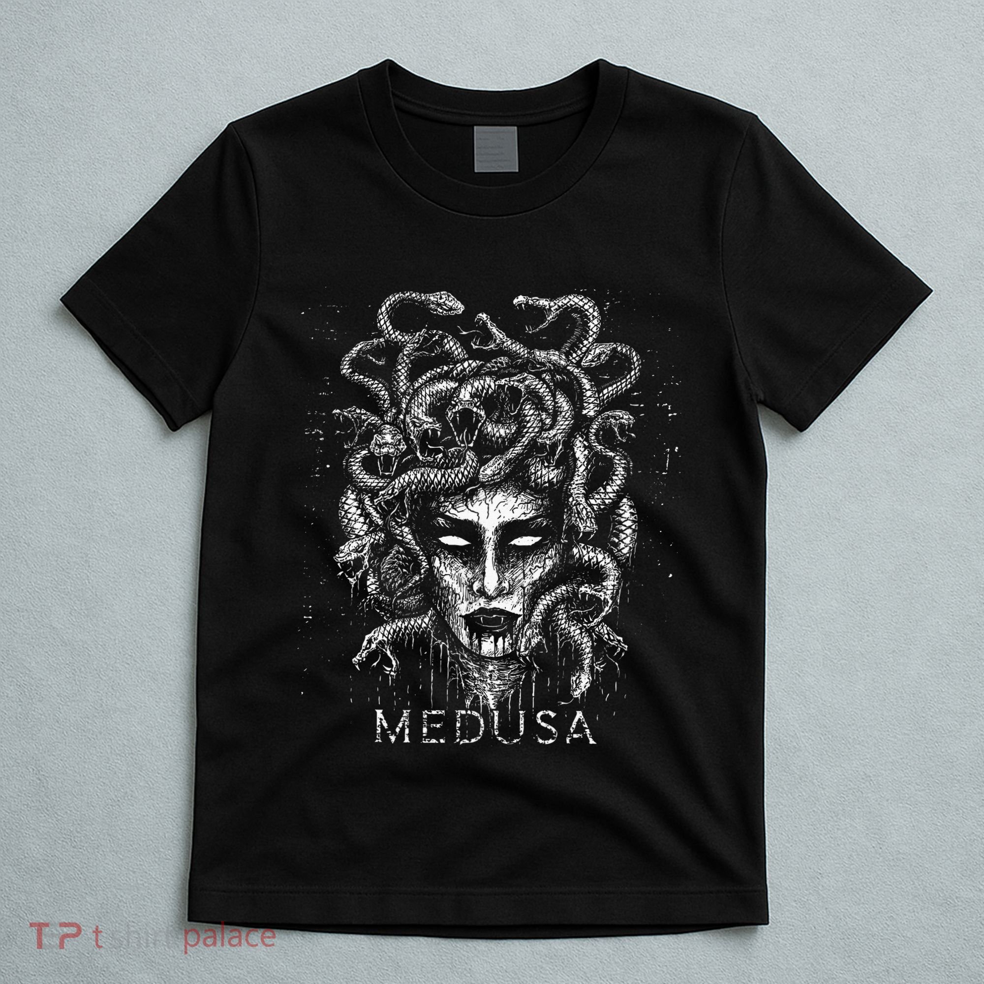 Medusa Greek Mythology Goddess With Snake Hair T-Shirt