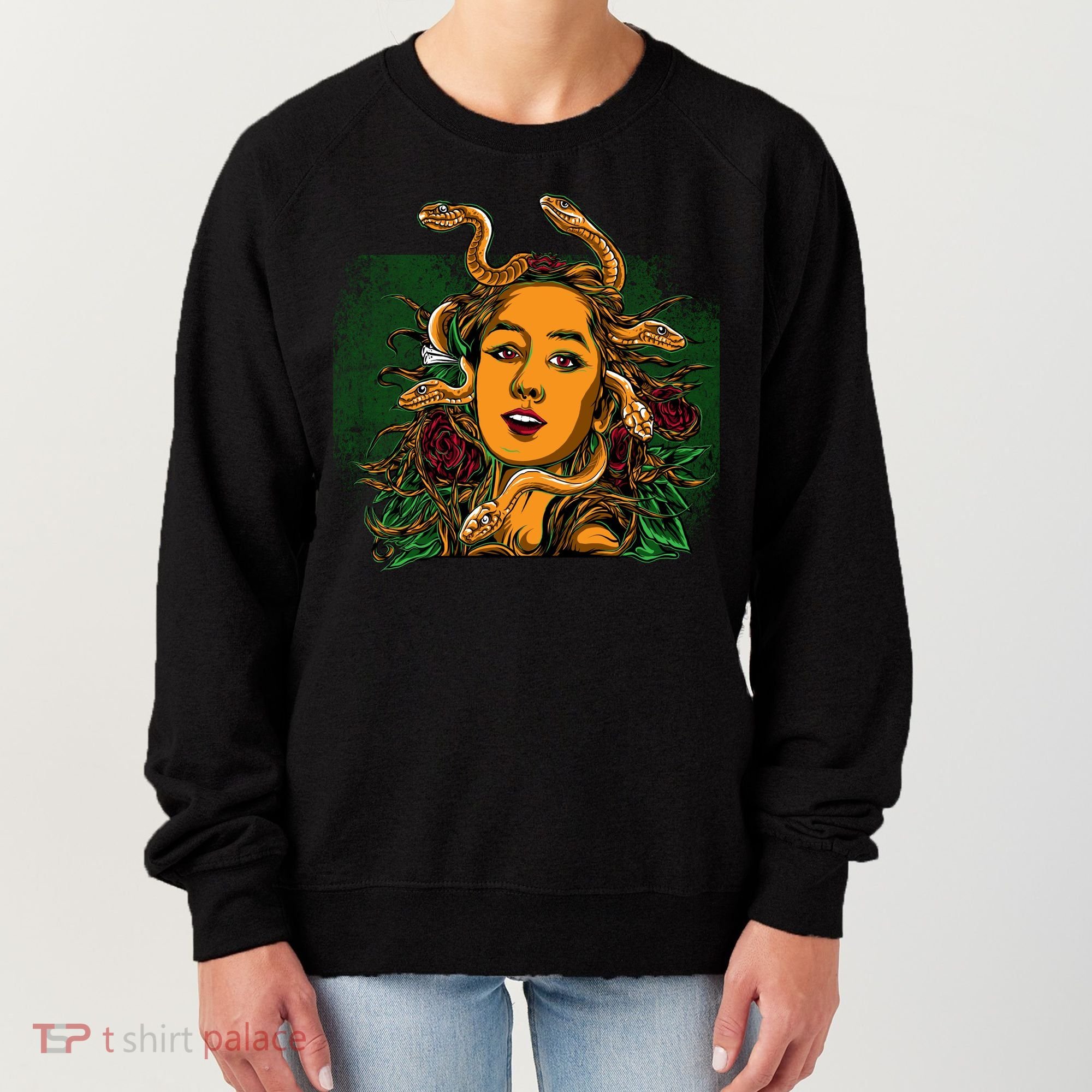 Medusa Greek Mythology Gorgo Women's Sweatshirt