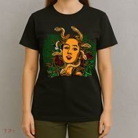Medusa Greek Mythology Gorgo T-Shirt thumb 4