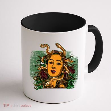 Medusa Greek Mythology Gorgo Coffee Mug back