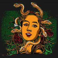 Medusa Greek Mythology Gorgo Women's Hoodie thumb 2