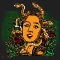 Medusa Greek Mythology Gorgo Tumbler thumb 3