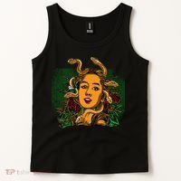 Medusa Greek Mythology Gorgo Tank Top thumb 2