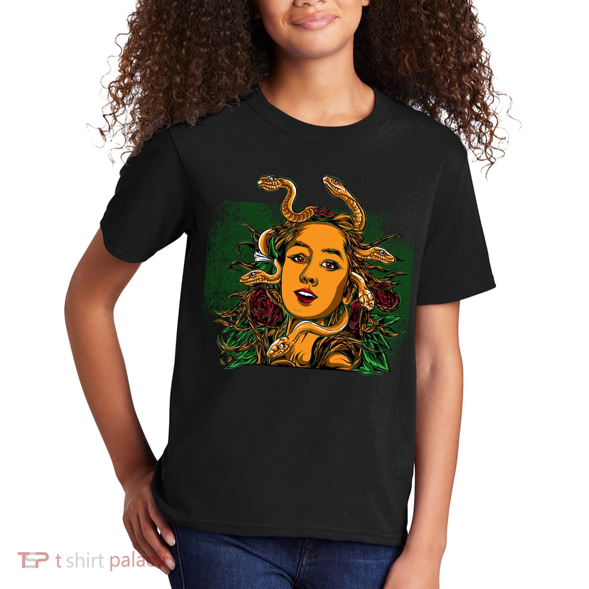 Medusa Greek Mythology Gorgo Kids T-Shirt