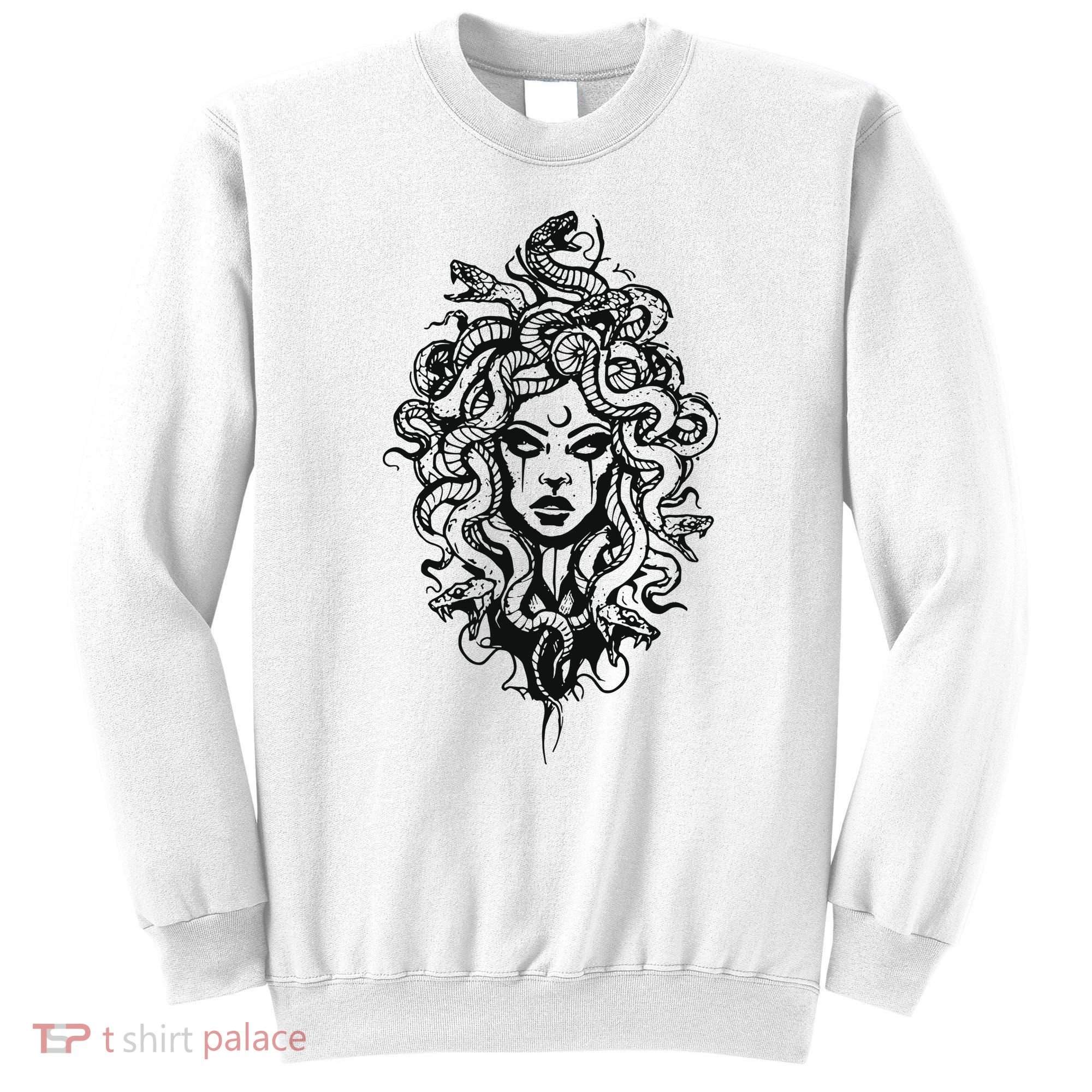 Medusa Greek Mythology Strong Women Rights Feminist Sweatshirt