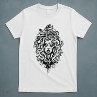Medusa Greek Mythology Strong Women Rights Feminist T-Shirt thumb 5