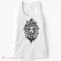 Medusa Greek Mythology Strong Women Rights Feminist Women's Tank Top thumb 0