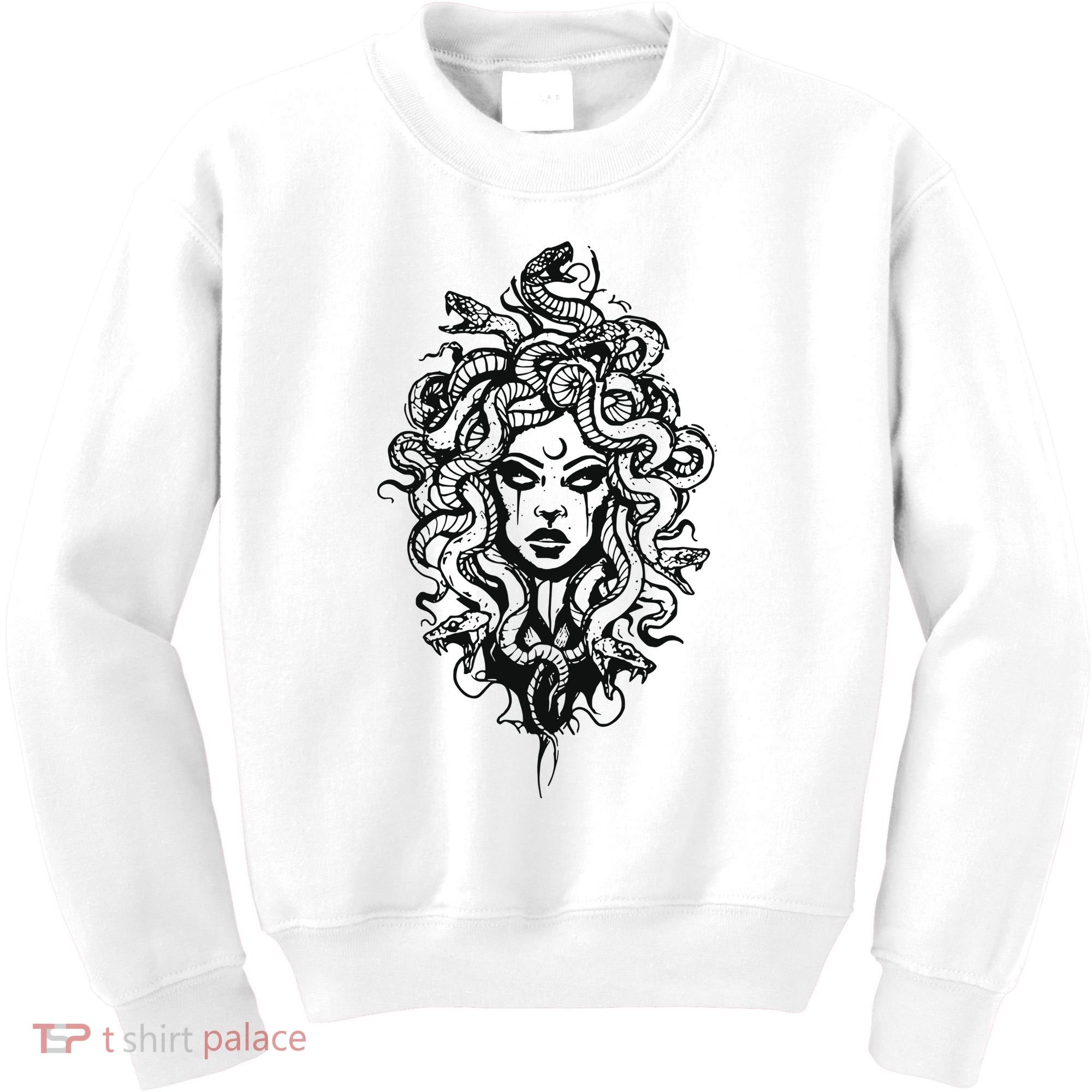 Medusa Greek Mythology Strong Women Rights Feminist Kids Sweatshirt