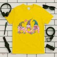 Mom Gnome Mother's Day Cute Gift T-Shirt thumb 5
