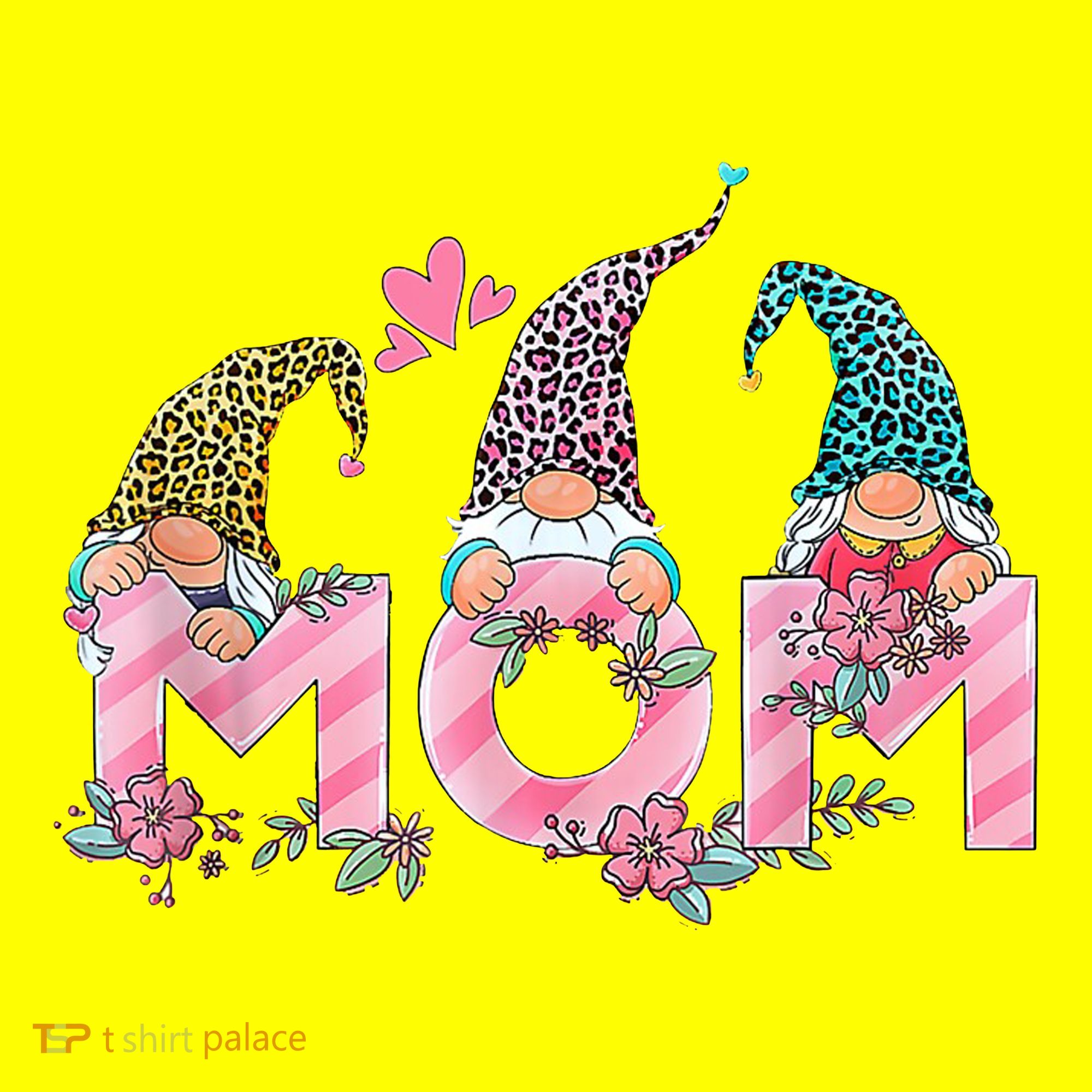 Mom Gnome Mother's Day Cute Gift T-Shirt