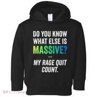 Massive Gaming Meme Rage Quit Gamers Humor Funny Gamer Toddler Hoodie thumb 0