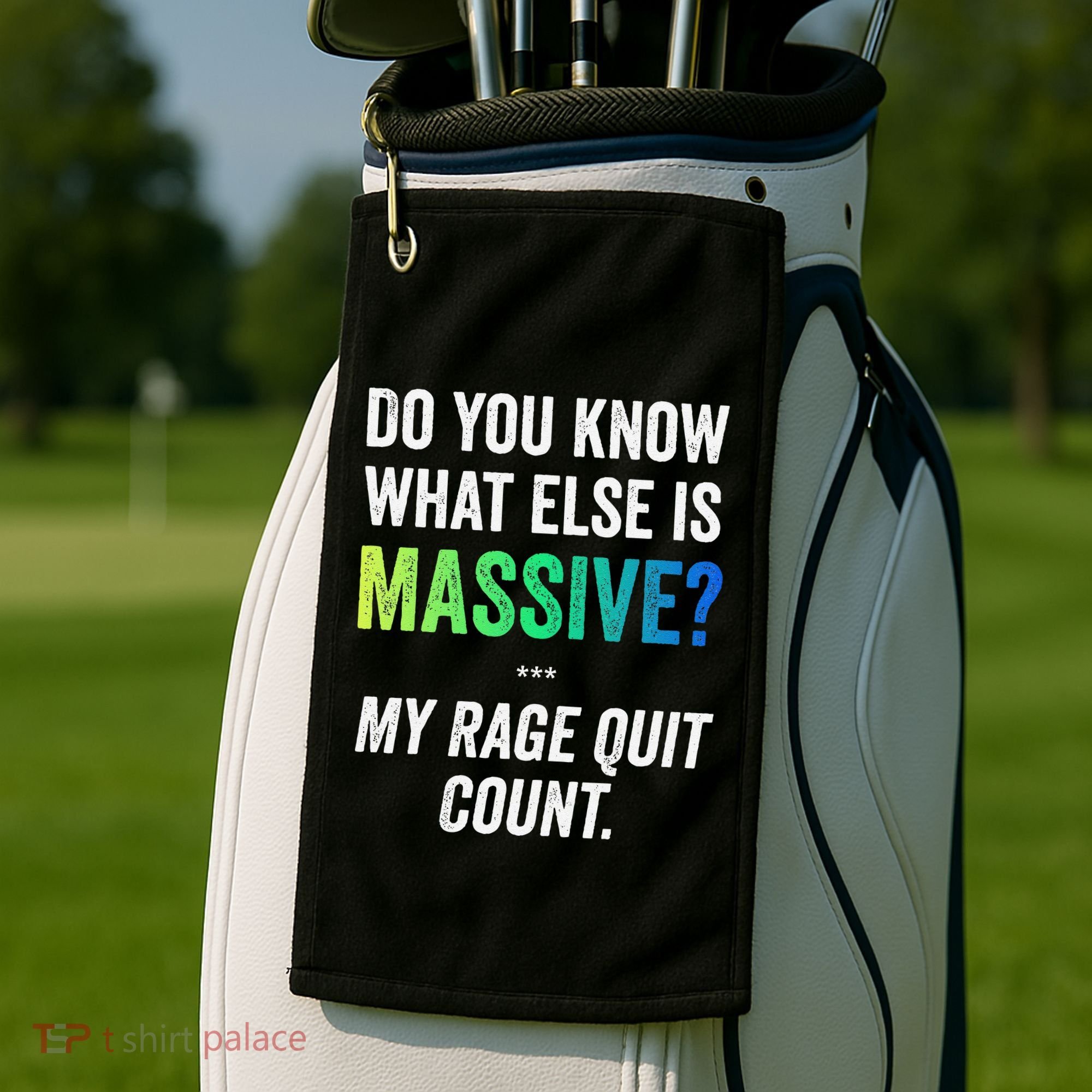 Massive Gaming Meme Rage Quit Gamers Humor Funny Gamer Golf Towel